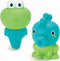Infantino - Badspeeltje Plug & Play 4 waterdiertjes - Badspeelgoed