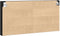 vidaXL - Wandkast - Zwart - Eiken - Geengineerd - Hout
