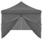 vidaXL - Vouwtent - pop-up - met - 8 - zijwanden - 3x9 - m - antraciet