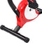 vidaXL - Hometrainer - met - bandweerstand - rood