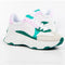 Guess Calebb - Lage Sneakers - Dikke zool - Wit (maat 41)