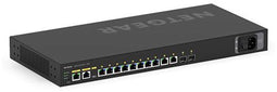 NETGEAR M4250-10G2F-POE+ - Managed Switch - 10x 1Gbps Ethernet - 8x PoE+ (802.3at) - 125W PoE-budget