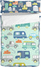 Dekbedovertrek zonder vulling HappyFriday Moshi moshi Holidays Multicolour 90 x 200 cm