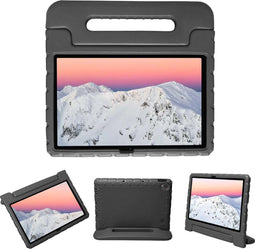 imoshion Tablet Hoes Kinderen - Geschikt voor Lenovo Tab P11 Plus, Lenovo Tab P11 - Kidsproof Backcover met handvat - Zwart