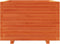 vidaXL - Plantenbak - 70x70x49,5 - cm - massief - grenenhout - wasbruin
