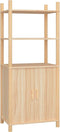 vidaXL - Hoge - kast - 60x40x141 - bewerkt - hout