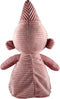 Bumba Corduroy knuffel - Bumba zachte roze Corduroy pluche knuffel - 35 cm
