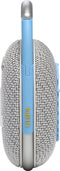 JBL Clip 4 Eco - Draadloze Bluetooth-luidspreker - IP67 water- en stofbestendig - Wit