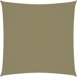 vidaXL - Zonnescherm - vierkant - 7x7 - m - oxford - stof - beige