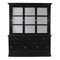 HSM Collection Buffetkast Provence - 180 cm - zwart/wit