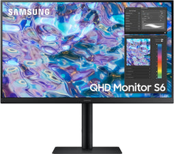 Samsung S27B610EQU - Monitor - 27" Quad HD 2560x1440 75Hz IPS - Zwart