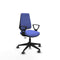 Piqueras y Crespo BFN066G - Bureaustoel - Verstelbare hoogte draaiend - Licht Blauw