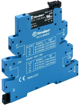 Finder Halfgeleiderrelais 39.10.7.024.9024 2 A Schakelspanning (max.): 24 V/DC 1 stuk(s)