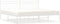 vidaXL - Bedframe - met - hoofdbord - metaal - wit - 200x200 - cm
