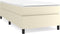 vidaXL - Bedframe - kunstleer - crèmekleurig - 100x200 - cm