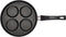 Eurolux ei-/ Pannenkoekenpan met afneembare steel 26 x 3,5 cm flexinductie / combizone Bosch en Siemens Compatible