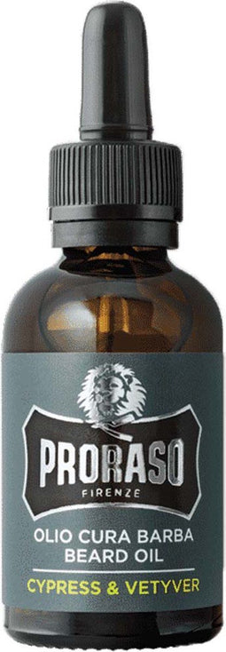 Baard Olie Proraso Cypress & Vetyver (30 ml)