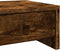 vidaXL - Monitorstandaard - met - lades - 50x27x15 - cm - hout - gerookt - eikenkleur