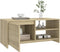 vidaXL - Salontafel - 102x50x45 - cm - bewerkt - hout - sonoma - eikenkleurig