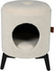 Kattenhuis Jean - Kattenhuis - Teddystof - Wit
