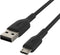 Belkin CAB005BT1MBK - Micro-USB naar USB-A kabel - 1m - Zwart