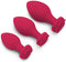 Secret Kisses Buttplug Rosegasm Butt Boutiquet Training Set Rood