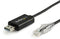 Startech.com ICUSBROLLOVR - USB console kabel - 1.8 m - USB naar RJ45 - Zwart