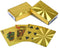 HOT Games 751814 - Speelkaarten - 100% kunststof - Goud