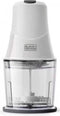 Black & Decker BXCH260E elektrische hakmolen 0,5 l Transparant, Wit 260 W