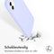 Accezz iPhone 11 - Liquid Silicone Backcover - Schokabsorberend - Paars