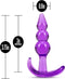 Blush Buttplug B YOURS TRIPLE BEAD ANAL PLUG Paars