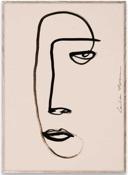 Paper Collective Serious Dreamer Poster Incl. Eiken Lijst 50x70