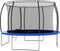 vidaXL Trampolineset rond 150 kg 366x80 cm