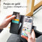Accezz Wallet Softcase Bookcase Xiaomi Redmi 9C - Kunstleer - 3 Pashouders - Zwart