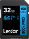Lexar 800x PRO - SDHC UHS-I - 32GB 150MB/s V10 - Blauw