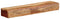 vidaXL - Wandschappen - 2 - st - 60x17x8 - cm - massief - acaciahout