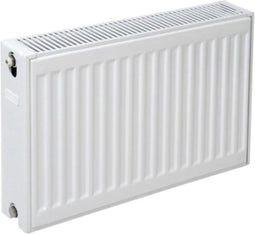 Plieger Compact Paneelradiator Type 22 - 1219 W - Geribbelde voorplaat - Wit - 50 x 80 cm