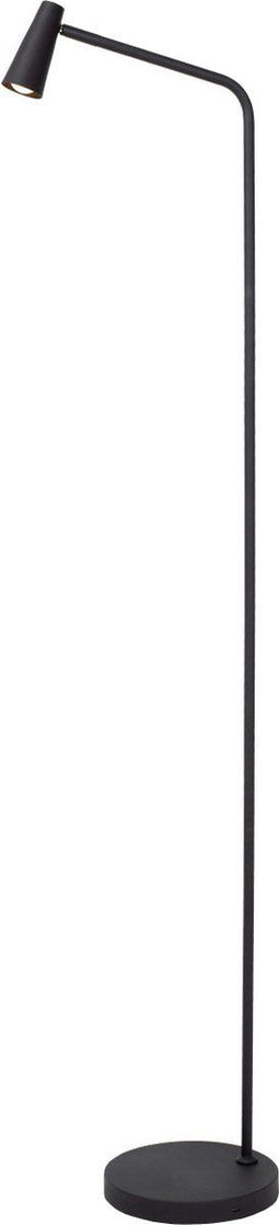 Lucide STIRLING - Oplaadbare Vloerlamp - Dimbaar LED 3W 2700K - Zwart
