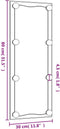 vidaXL-Wandspiegel-met-LED's-rechthoekig-30x80-cm-glas