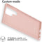 iMoshion Hoesje Geschikt voor Samsung Galaxy S22 Ultra Hoesje Siliconen - iMoshion Color Backcover - lichtroze