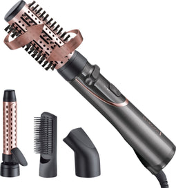 Remington AS8606 - Roterende Föhnborstel - 30mm en 40mm opzetstukken - Grijs/Rosé