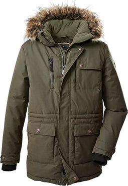 GW 35 MN PRK Heren Winterparka - Olijfgroen