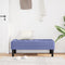 vidaXL - Ligbed - Jeans - Blauw - 113x57x39 - cm - Stof