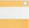 vidaXL - Balkonscherm - 75x500 - cm - oxford - stof - wit - en - geel