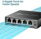 TP-Link TL-SG105E - Gigabit Switch - 5-poorts - Managed