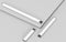 Yeelight kastverlichting met motionsensor - oplaadbaar - 90 lumen- zilver- 40cm