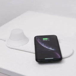 Yeelight LED Nachtlamp - Warm Wit Licht - 15W Quick Charge Draadloze Telefoon Oplader - Fast Wireless Charging