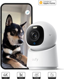 Eufy Indoor Cam E30 - 4K Bewakingscamera - Nachtzicht in kleur