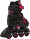 Roces Jokey 3.0 - Inline Skates - Verstelbaar 26-29 - Zwart Roze