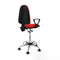 Piqueras y Crespo BFN05RP - Bureaustoel - Hoogteverstelbaar - Rood